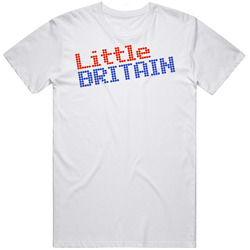 Little Britain 2000s Tv Show Fan Logo T Shirt