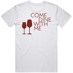 Come Dine With Me 2000s Tv Show Fan Logo T Shirt