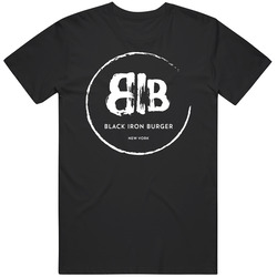 Black Iron Burger New York's Best Burger Joint Foodie T Shirt