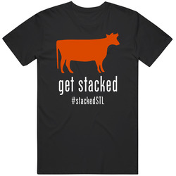 Stacked Stl Missouri's Best Burger Joint Foodie T Shirt