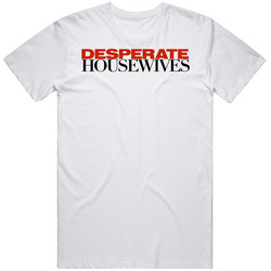 Desperate Housewives 2000s Tv Show Fan Logo T Shirt
