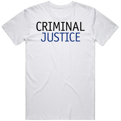 Criminal Justice 2000s Tv Show Fan Logo T Shirt