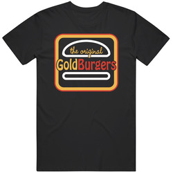 Gold Burgers Connecticut's Best Burger Joint Foodie T Shirt