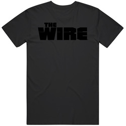 The Wire 2000s Tv Show Fan Logo T Shirt