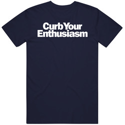 Curb Your Enthusiasm 2000s Tv Show Fan Logo T Shirt