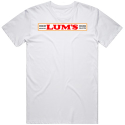 Lum's World Famous Hot Dogs Popular Restaurant T Shirt