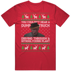 Uncle Lewis Dump Truck Christmas Vacation Ugly Knit T Shirt
