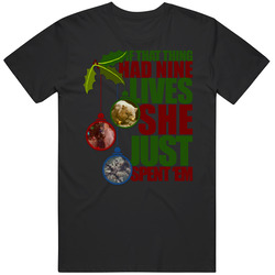 Fried Cat 9 Lives National Lampoons Christmas Vacation T Shirt