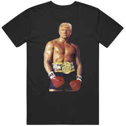 Donald Trump Rocky Balboa Fighter T Shirt