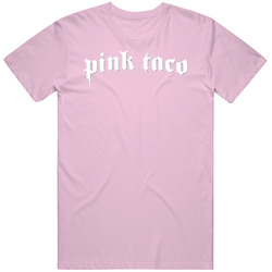 Pink Taco Hollywood Food T Shirt