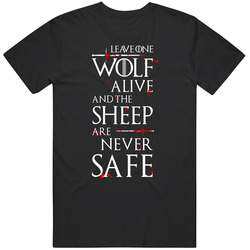 Leave Wolf Alive T Shirt