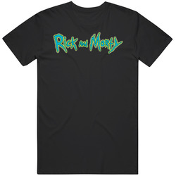 Rick And Morty Cartoon Animated Tv T Shirt