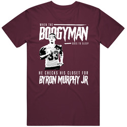 When The Boogyman Sleeps He Checks For Byron Murphy Jr Arizona Footbal
