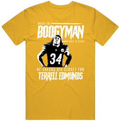 When The Boogyman Sleeps He Checks For Terrell Edmunds Pittsburgh Foot
