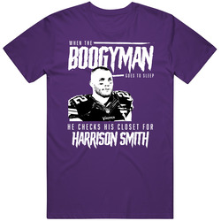 When The Boogyman Sleeps He Checks For Harrison Smith Minnesota Footba
