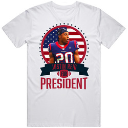 Justin Reid Houston Football For President T Shirt