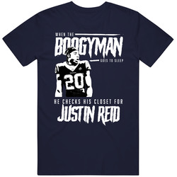 When The Boogyman Sleeps He Checks For Justin Reid Houston Football T 