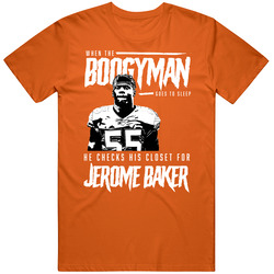 When The Boogyman Sleeps He Checks For Jerome Baker Miami Football T S