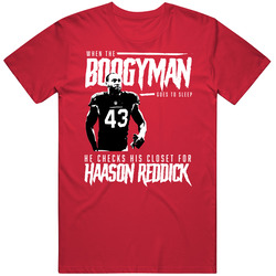 When The Boogyman Sleeps He Checks For Haason Reddick Ari Football T S