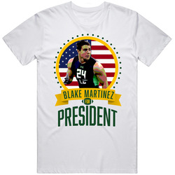 Blake Martinez Green Bay Football For President T Shirt