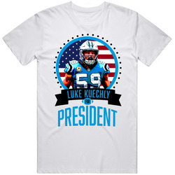 Luke Kuechly Carolina Football For President T Shirt