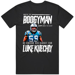 When The Boogyman Sleeps He Checks For Luke Kuechly Carolina Football 