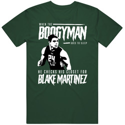 When The Boogyman Sleeps He Checks For Blake Martinez Green Bay Footba