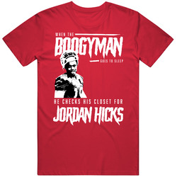 When The Boogyman Sleeps He Checks For Jordan Hicks Arizona Football T