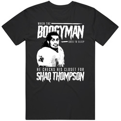 When The Boogyman Sleeps He Checks For Shaq Thompson Carolina Football