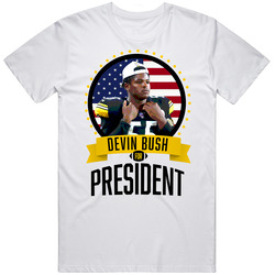 Devin Bush Pittsburgh Football For President T Shirt