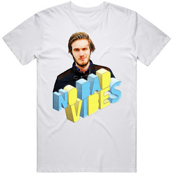Felix Kjellberg Pewdiepie No Bad Vibes T Shirt