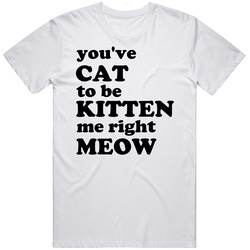 Youve Cat To Be Kitten Me Right Meow T Shirt