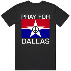 Pray For Dallas Peace All Lives Matter Shooting T Shirt