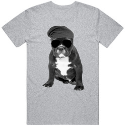 French Bulldog Frenchie Gangster Tough Thug T Shirt