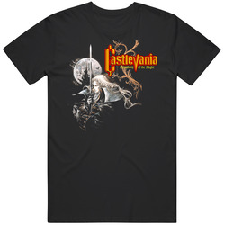 Castlevania Symphony Of Night Video Game 90s T Shirt