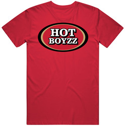 Hot Boyzz San Fransisco Football Logo Parody T Shirt