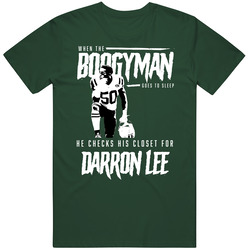 Boogyman Sleeps He Checks For Darron Lee Football T Shirt