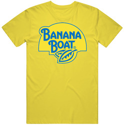 Banana Boat Tanning Lotion Logo T Shirt