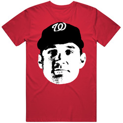 Ryan Zimmerman Washington Baseball World Series Big Head T Shirt