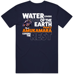 Prince Amukamara Chicago Water Covers 70 Percent Earth Football T Shir