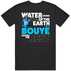 Aj Bouye Jacksonville Water Covers 70 Percent Earth Football T Shirt