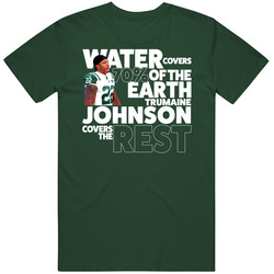 Trumaine Johnson New York Water Covers 70 Percent Earth Football T Shi