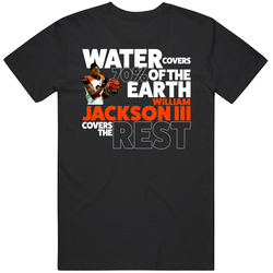 William Jackson Iii Cincinnati Water Covers 70 Percent Earth Football 