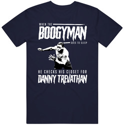Boogyman Sleeps He Checks For Nick Coe Ashburn Football T Shirt