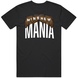 Gardner Minshew Mania Jacksonville Football Moustache T Shirt