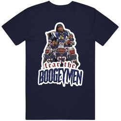 Fear The Boogeymen New England Linemen Football T Shirt