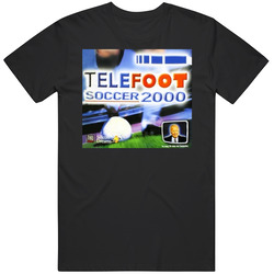 Telefoot Soccer 2000 Nintendo 64 N64 Video Game Fan T Shirt