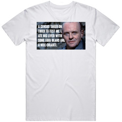 Ate His Liver With Fave Beans Silence Of The Lambs Retro 90s Movie Quo