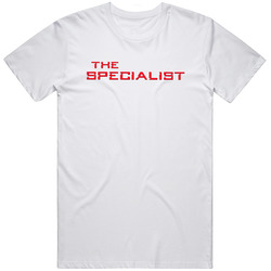 The Specialist Title 90s Retro Movie Fan  Fan T Shirt
