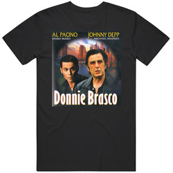 Donnie Brasco 90s Retro Movie Fan  Fan T Shirt